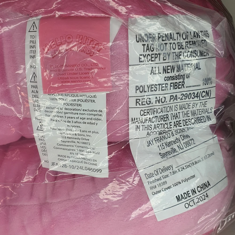 Hello Kitty Set Of 2 Love And Xoxo Pillows - NWT + FREE GIFT